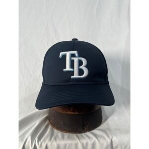 OC Sports Tampa Bay Rays Youth Baseball Hat Navy Blue MLB Adjustable Cap
